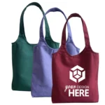 Custom Size Canvas Shoulder Bag Women's Tote Bag for Souvenir Gift or Daily Use - Image 2