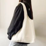 Custom Size Canvas Shoulder Bag Women's Tote Bag for Souvenir Gift or Daily Use - Image 4