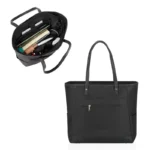 Customized Large Capacity High Quality Black Classic Fashion Shopping Bag Travel Shoulder Tote Bag Women's Handbags for Work - Image 3